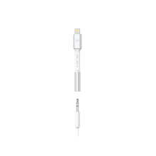 [MYB-RCBFL3MN38W08WHT] Mybat Pro Audio adapter de Lightning a 3.5mm - White