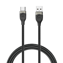 [MYB-RCBCAMO06B10BLK] Mybat Pro Braided cable (cable trenzado) USB-A a USB-C de 3.3 ft - Black