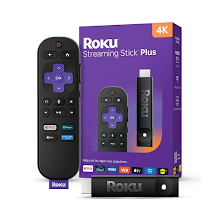 [3830MX] Reproductor de streaming Roku Streaming Stick Plus resolución 4K HDR Dolby Vision conexión Wi-Fi salida HDMI control remoto por voz Negro