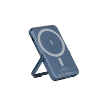 Power bank magnético LOGiiX Piston Power Stance 5000mAh MagSafe azul medianoche