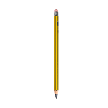 Lápiz óptico de doble punta LOGiiX Precision Pencil Note para Ipad Amarillo y Negro