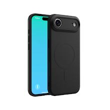 CLICK Slim Silicone MagSafe Series iPhone 17 Air Case Black