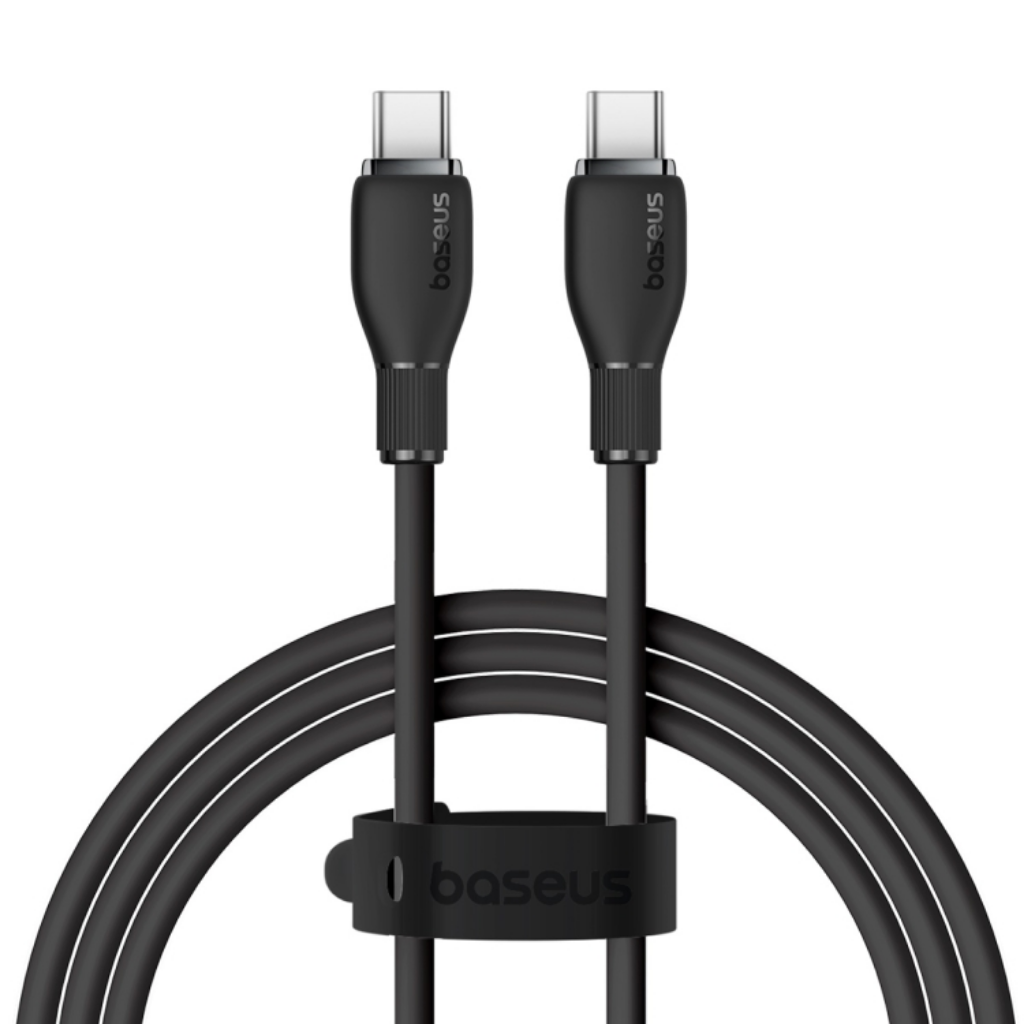 Baseus Pudding Series Fast Charging Cable USB to Type-C 100W 6A 2m Cluster Black