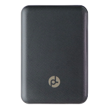 PowerLab Power Bank 5,000 mAh with USB-A to USB-C Cable- Black
