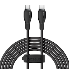 [P10377703113-01] Baseus Silky Fast Charging Cable USB-A to USB-C 100W 2m Cluster Black