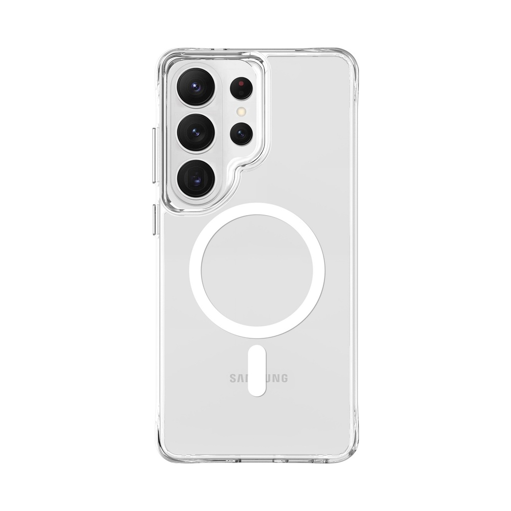 Case Prodigee Hero+M para Galaxy S26 Ultra MagSafe Transparente TPU Anti-Amarillamiento