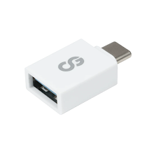 Adaptador LOGiiX USB-C a USB-A blanco