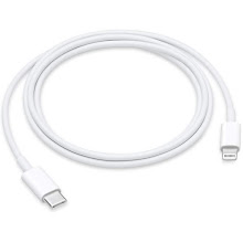[A-MQGJ2AM-RET] Apple Data Cable USB-C to Lightning 1m