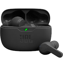 [JBLVBEEAMBLKAM] JBL Vibe Beam Wireless Earbuds  (Black)