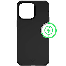 [ITS-AP4RHMASIBLCK] Itskins Hybrid Slik Magsafe iPhone 14 Plus Black
