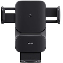 [BAS-CGZX000001] Baseus Wisdom Auto Alignment Car Mount Wireless Charger QI 15W 