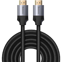 [BAS-CAKSXE0G] Baseus Cable Cafule 4K HDMI to HDMI 5m. 