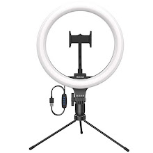 Baseus Live Stream Holder Table Stand 10-inch Light Ring 