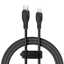 [BAS-P10355701221B1] Baseus Pudding Series Fast Charging Cable Type-C to iP Black