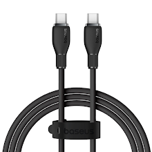 [BAS-P10355702221B1] Baseus Pudding Series Fast Charging Cable Type-C to Type-C 100W 5A 1.2M White