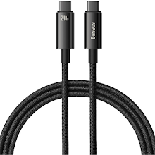 [BAS-CAWJ040001] Baseus Tungsten Gold Fast Charging Data Cable Type-C to Type-C 240W 1m 