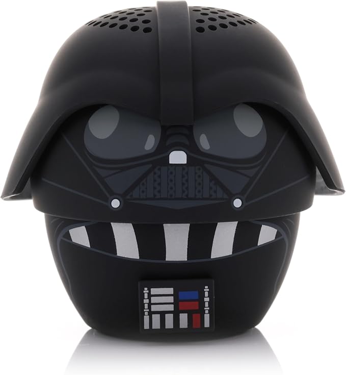 Bitty Boomer Speaker Bluetooth Darth Vader with Removable Hermet