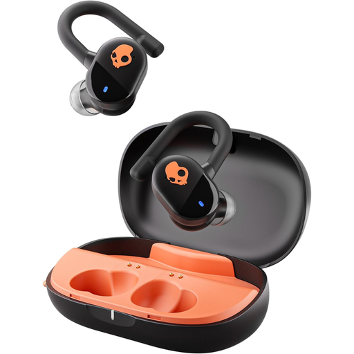 [S2PPW-S749] Skullcandy Push Play Active True Wireless Earbuds True Black Orange