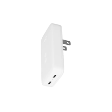 [LGX-13659] LOGiiX Power Plus Slim 65 Duo Wall Charger USB-C 65W (2023) - White
