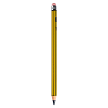 [LGX-13826] Lápiz óptico de doble punta LOGiiX Precision Pencil Note para Ipad Amarillo y Negro