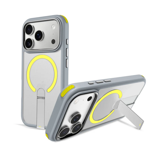Case Prodigee Formula K1 para iPhone 17 Pro Max MagSafe Kickstand Dual-Material