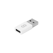 [LGX-13163] Adaptador LOGiiX USB-A a USB-C blanco