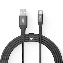 Cable trenzado LOGiiX Vibrance Braid USB-A a USB-C 1.2M para iPhone carga