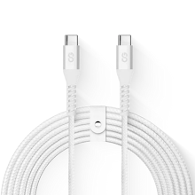 Cable trenzado LOGiiX Vibrance Braid XL USB-C a USB-C 3M 100W carga rápida